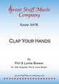 Clap Your Hands SATB choral sheet music cover